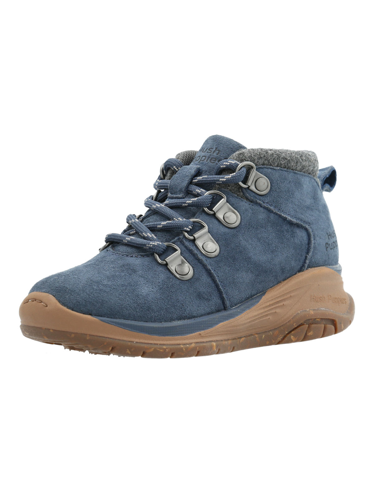 BOTIN CUERO 102 TRI NIÑO AZUL HUSH PUPPIES - 5