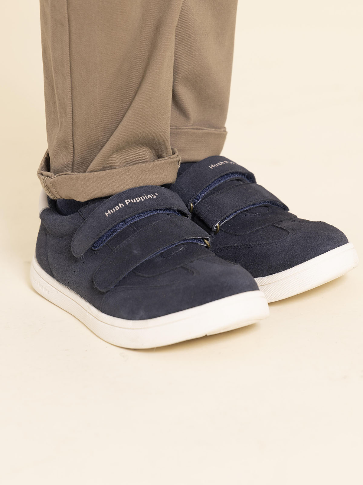 ZAPATILLA CUERO CLARA-K NIÑO AZUL HUSH PUPPIES - 2
