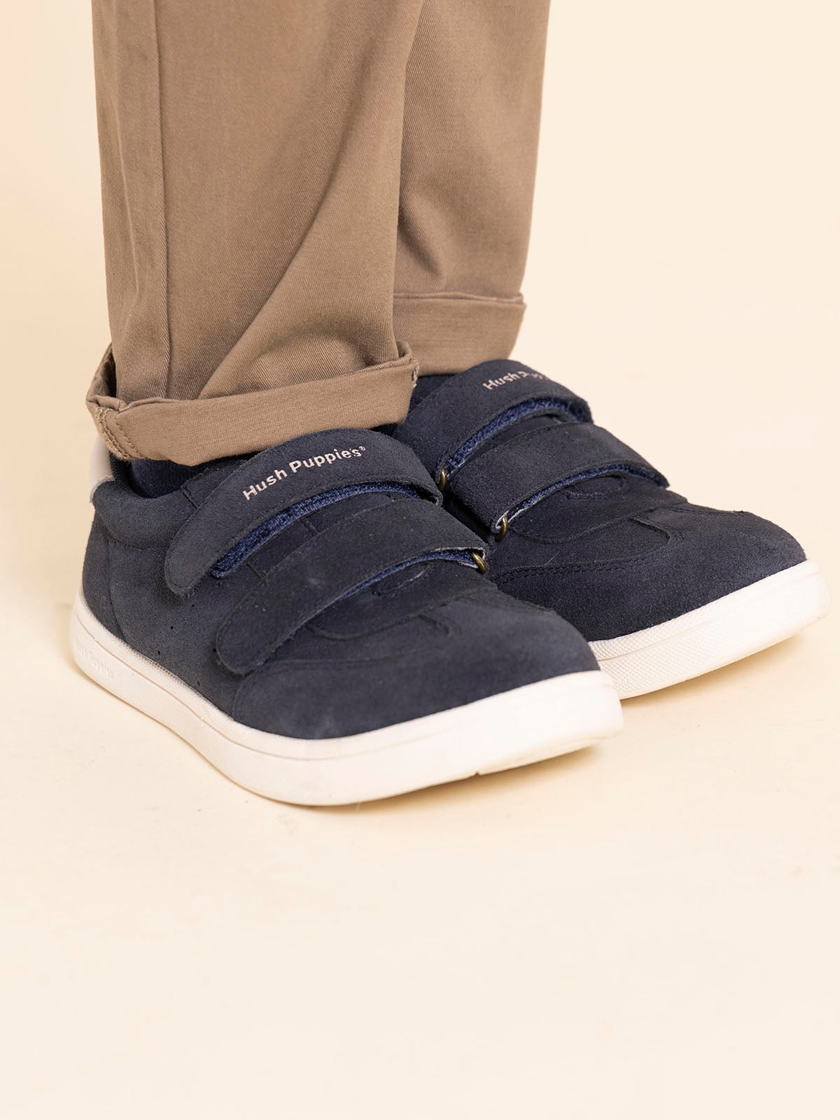 ZAPATILLA CUERO CLARA-K NIÑO AZUL HUSH PUPPIES - 2
