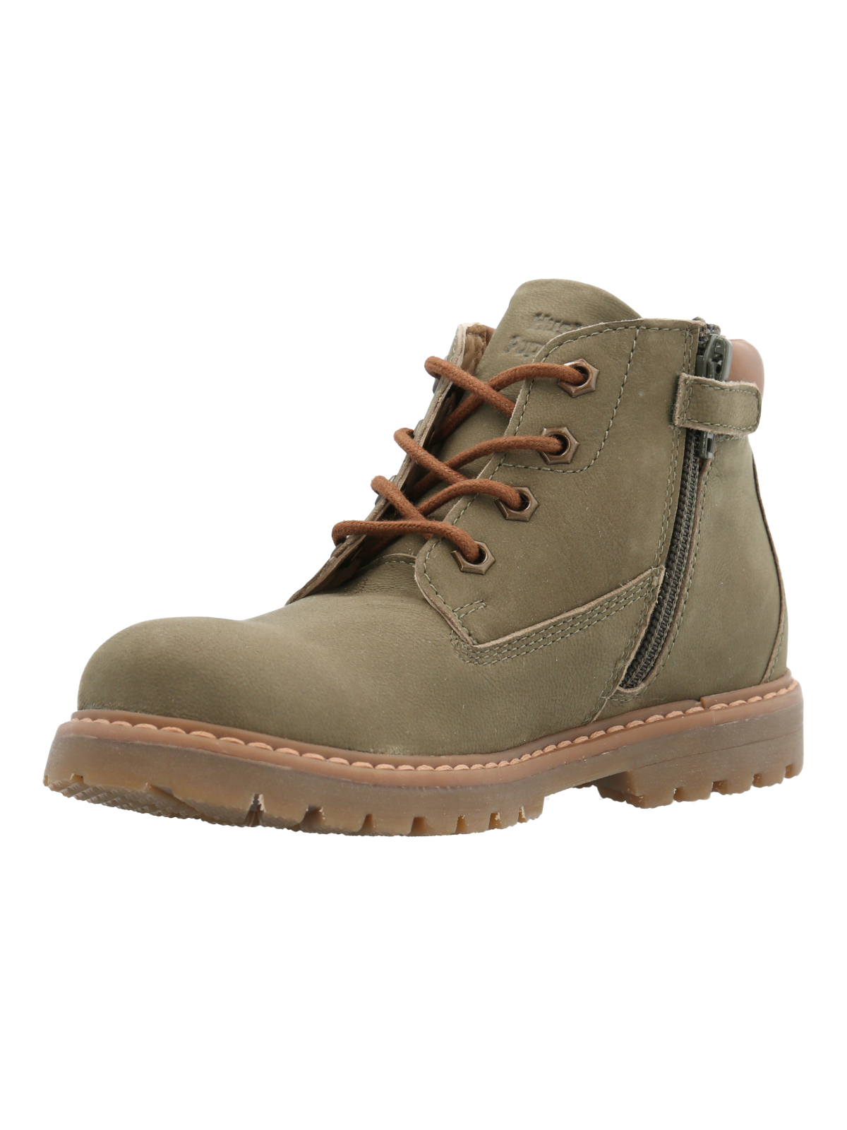 BOTIN CUERO MORGAN NIÑO VERDE HUSH PUPPIES - 6