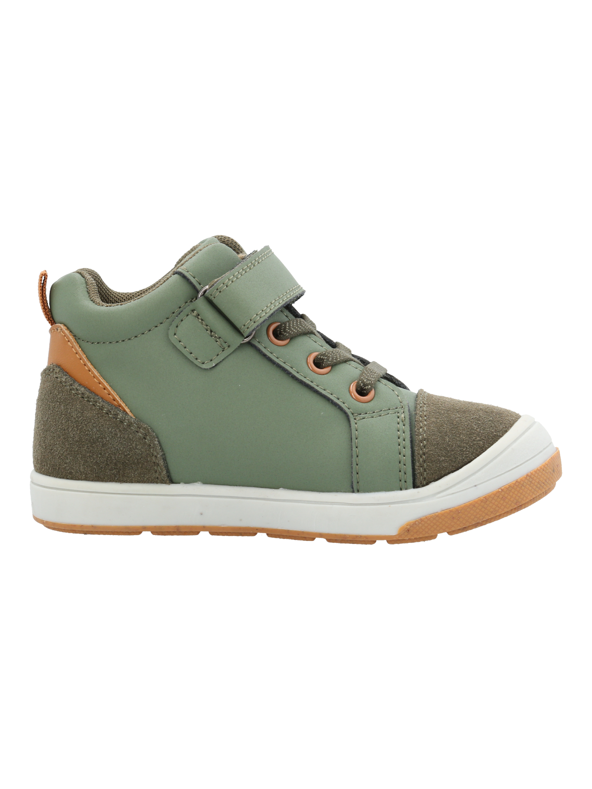 BOTIN CUERO YORKTOWN NIÑO VERDE HUSH PUPPIES - 1