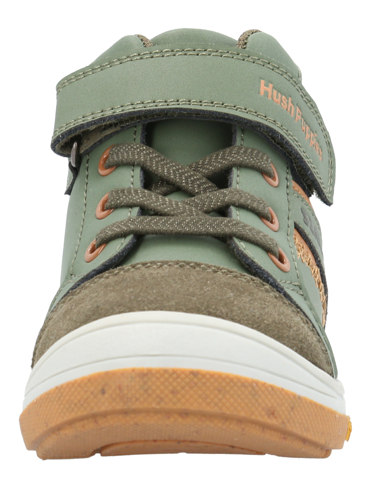 BOTIN CUERO YORKTOWN NIÑO VERDE HUSH PUPPIES - 4
