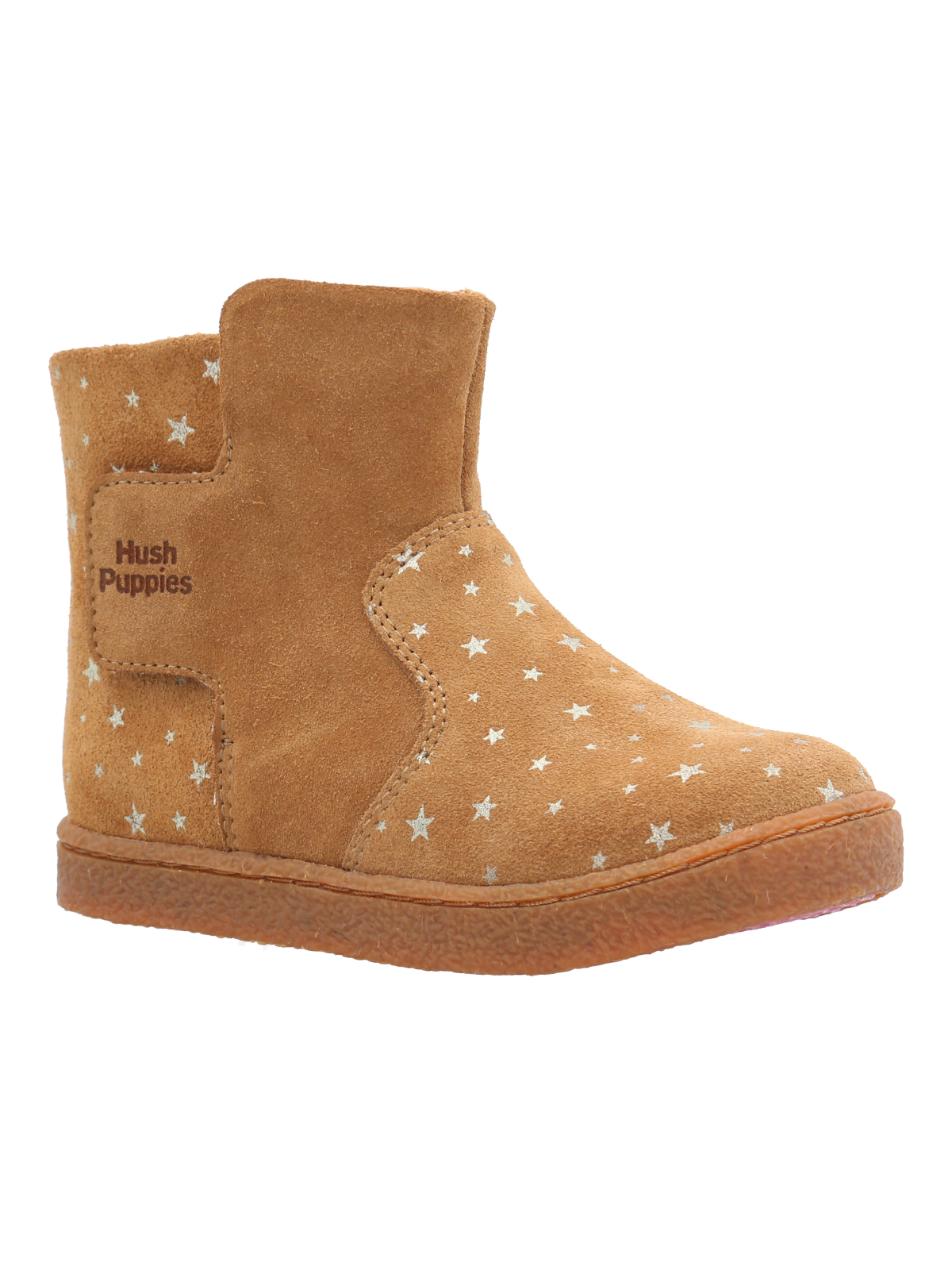 BOTA CUERO BONNIE NIÑA CAFÉ HUSH PUPPIES - 1