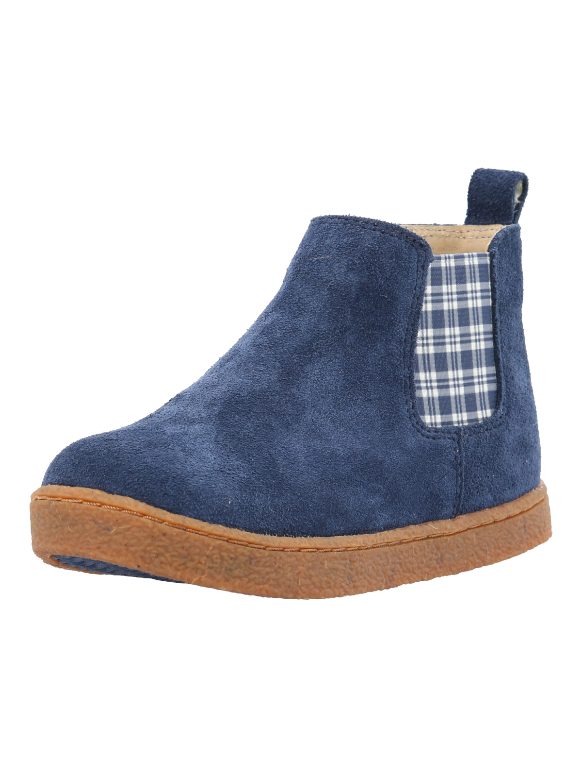 BOTIN CUERO PIOMBINO NIÑO AZUL HUSH PUPPIES - 5
