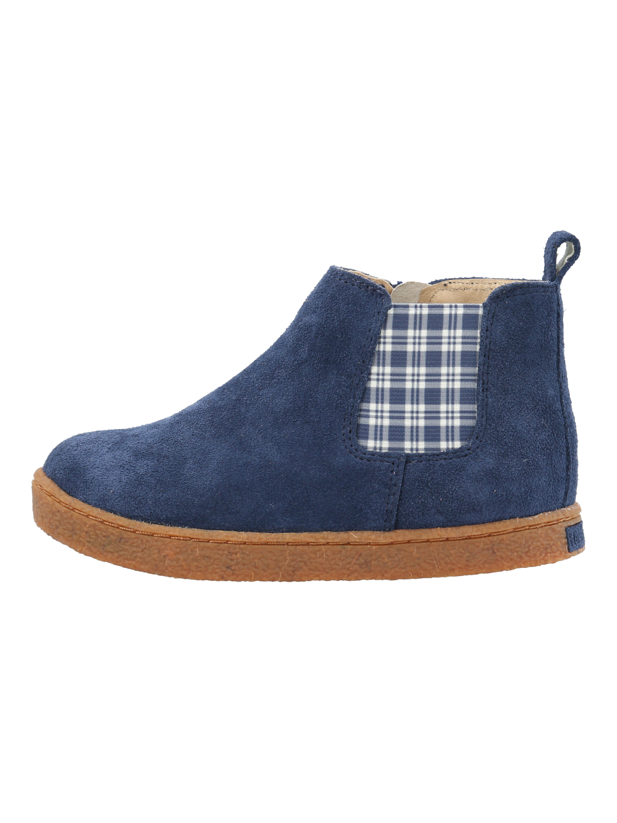 BOTIN CUERO PIOMBINO NIÑO AZUL HUSH PUPPIES - 6