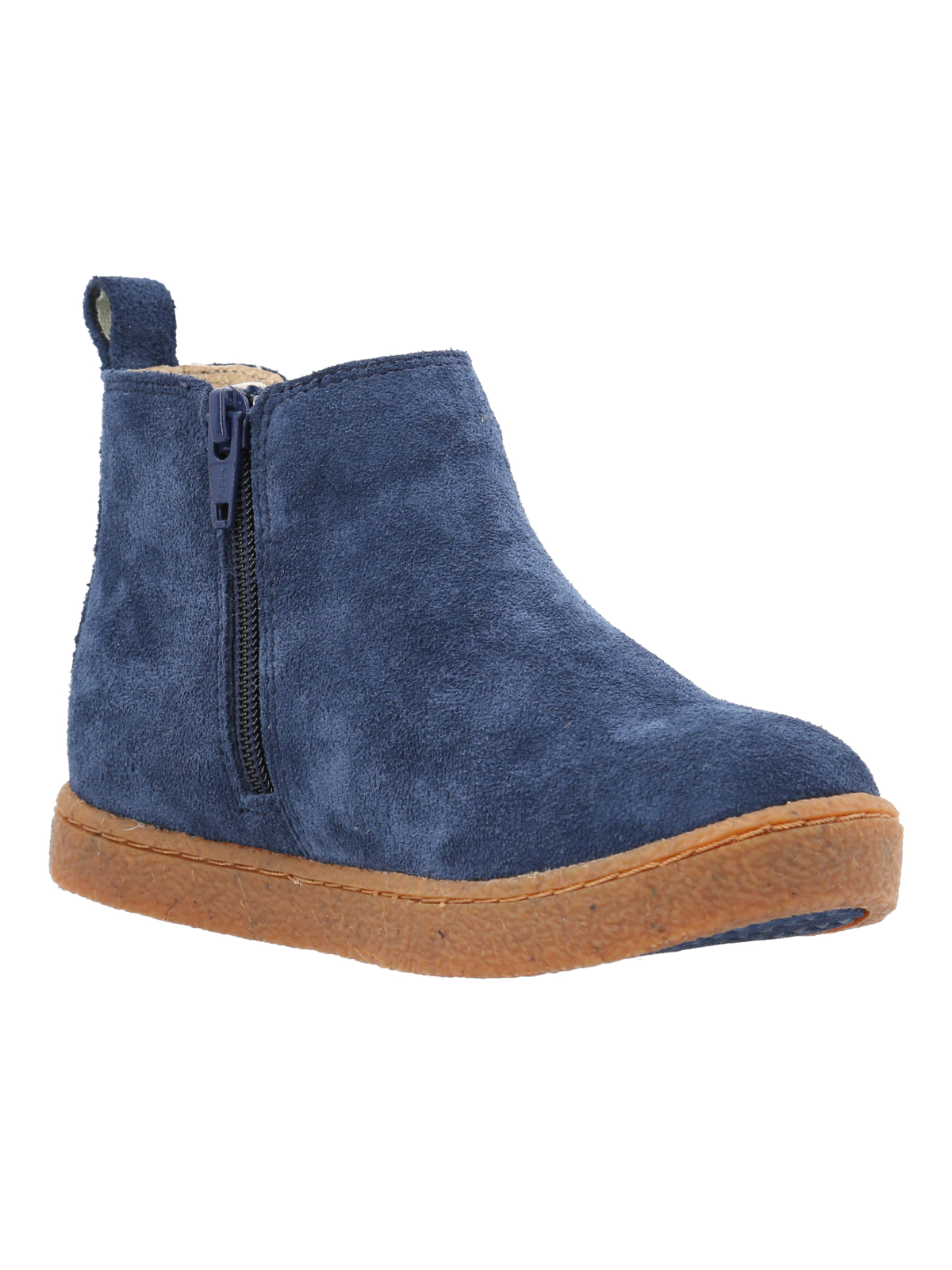 BOTIN CUERO PIOMBINO NIÑO AZUL HUSH PUPPIES - 7
