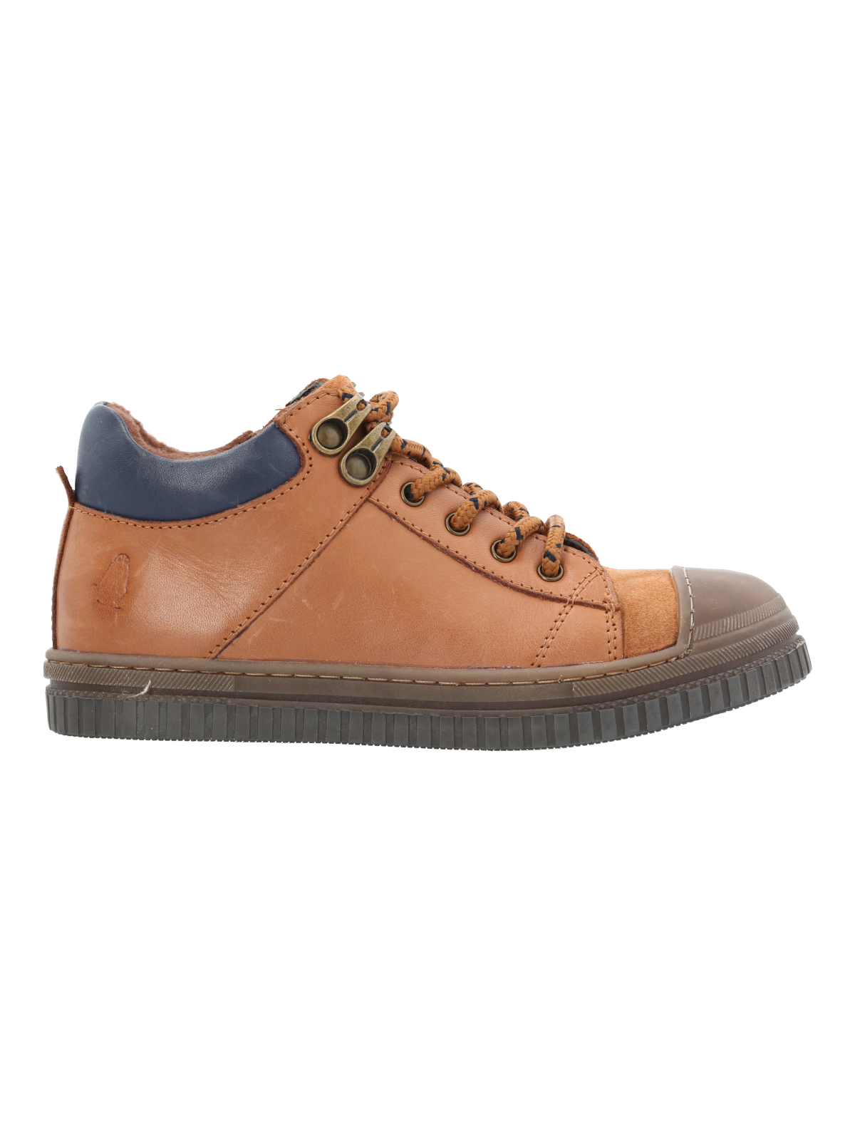 ZAPATILLA CUERO WACO NIÑO CAFÉ HUSH PUPPIES - 5