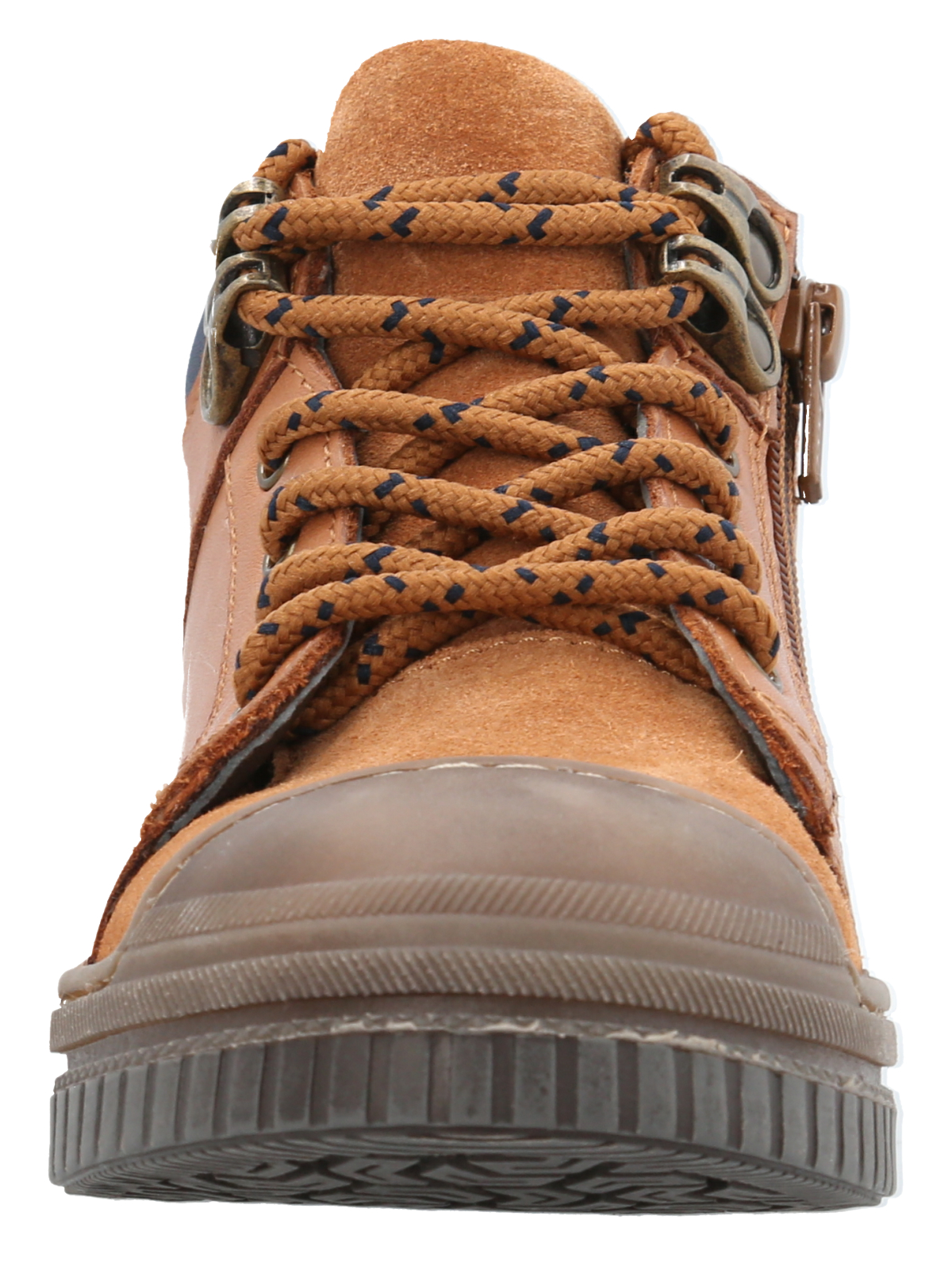 ZAPATILLA CUERO WACO NIÑO CAFÉ HUSH PUPPIES - 6
