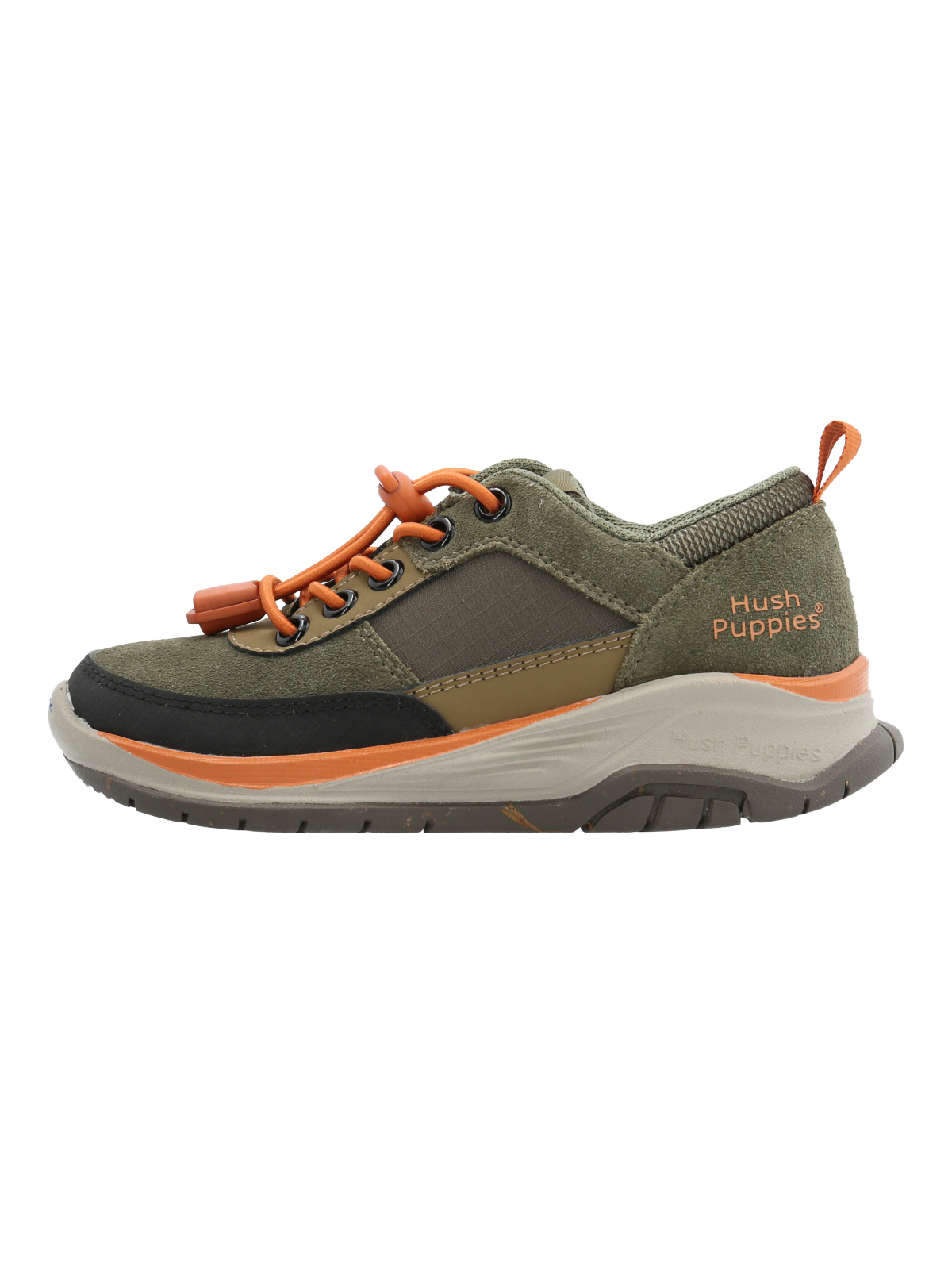 ZAPATILLA CUERO IRVING NIÑO VERDE HUSH PUPPIES - 6
