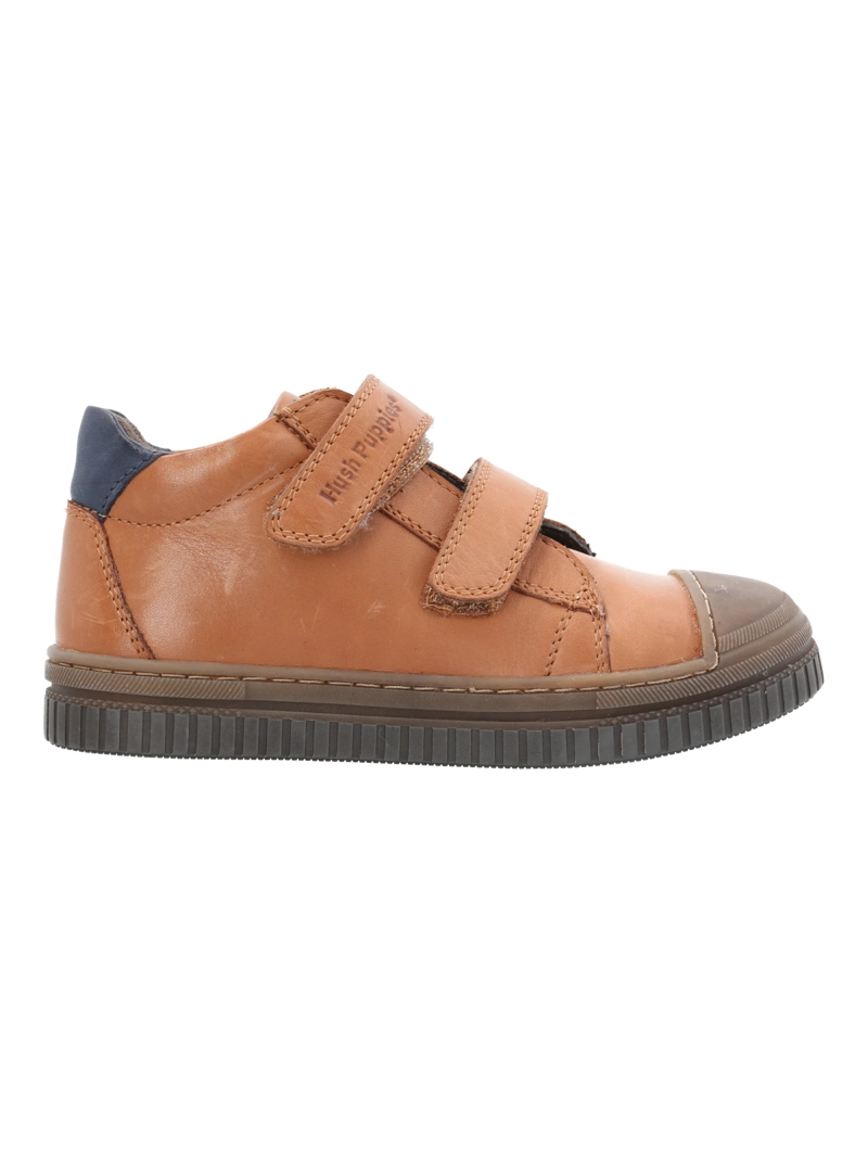 ZAPATILLA CUERO WACO VL NIÑO CAFE  HUSH PUPPIES - 4