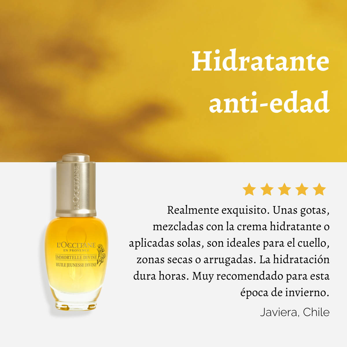 ACEITE FACIAL ANTIEDAD DIVINA 30 ML L'OCCITANE - 5