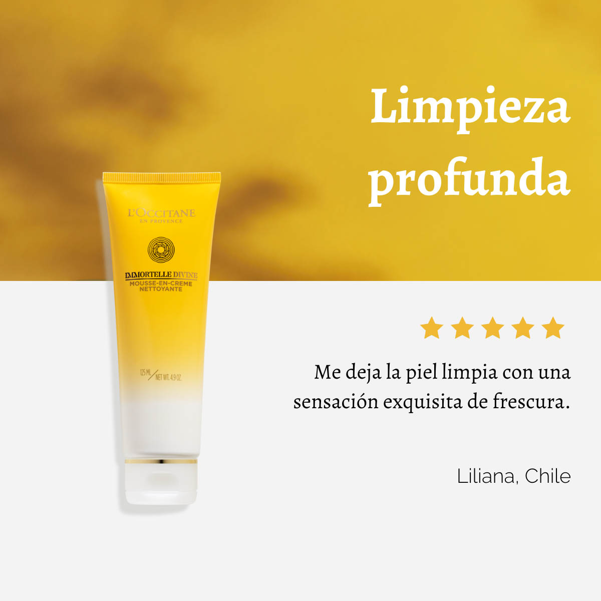 ESPUMA LIMPIEZA FACIAL DIVINA 125 ML L'OCCITANE - 6