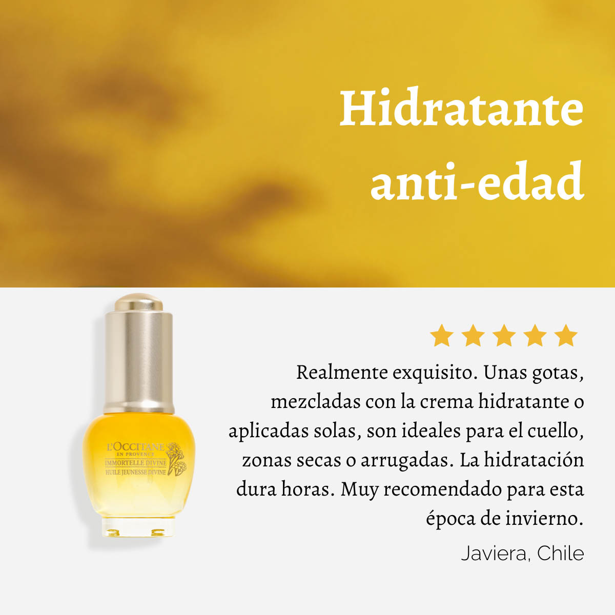 ACEITE FACIAL ANTIEDAD DIVINA 15 ML L'OCCITANE - 5