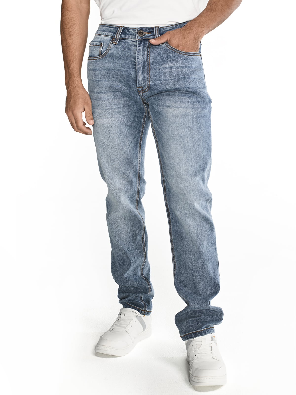 JEANS SLIM HOMBRE TRIBLEND STRETCH DENIM CAT - 1