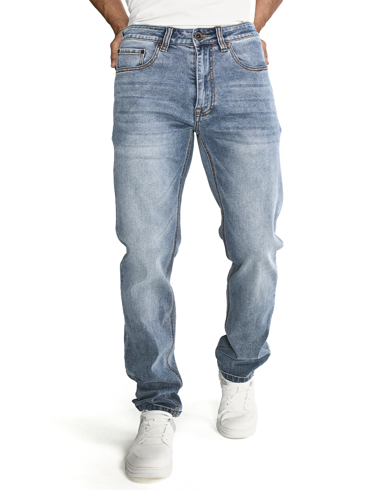 JEANS SLIM HOMBRE TRIBLEND STRETCH DENIM CAT - 5