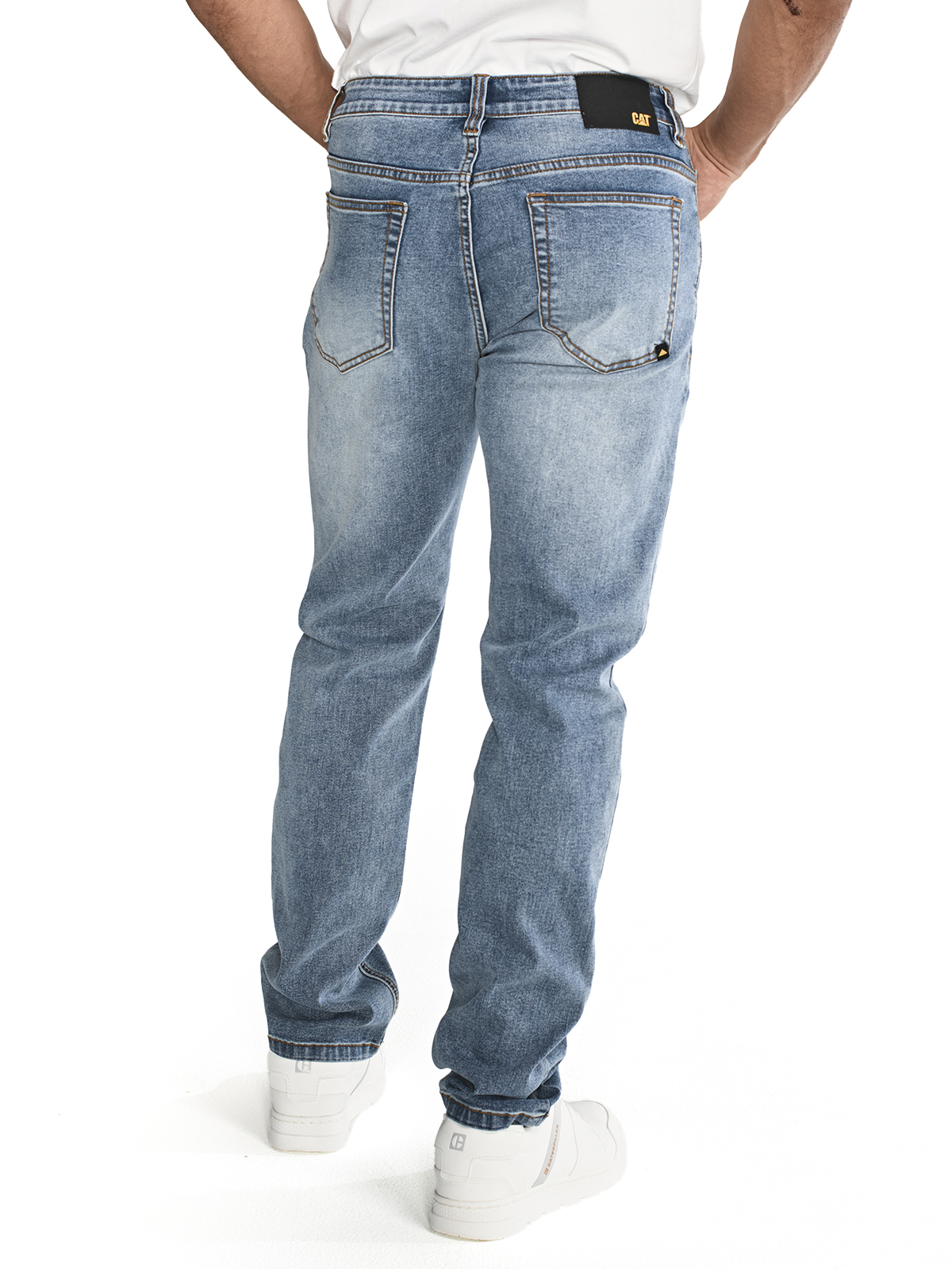 JEANS SLIM HOMBRE TRIBLEND STRETCH DENIM CAT - 6