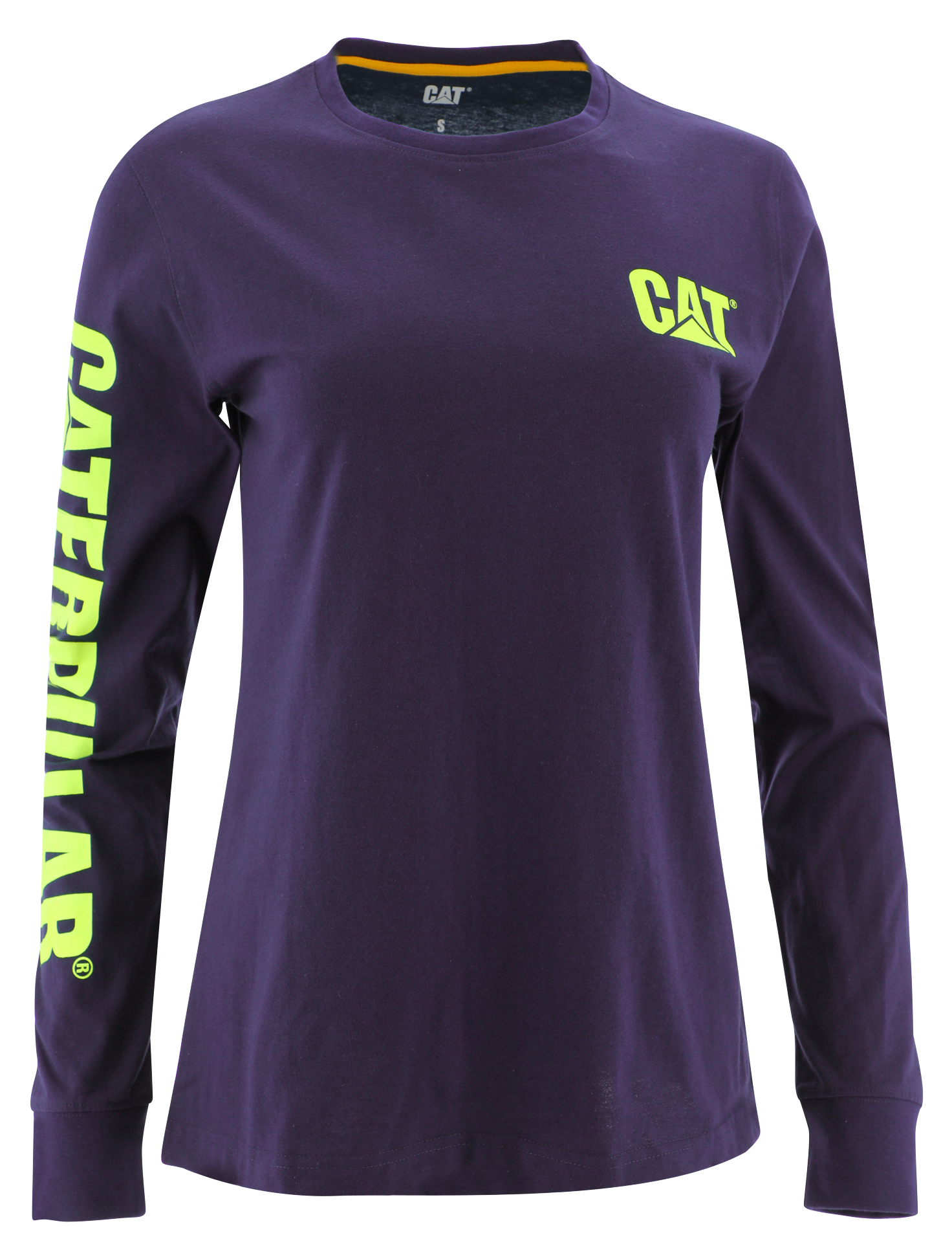 POLERA TRADEMARK BANNER MUJER MORADO CAT - 1