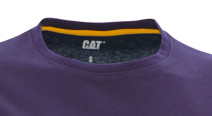 POLERA TRADEMARK BANNER MUJER MORADO CAT - 3