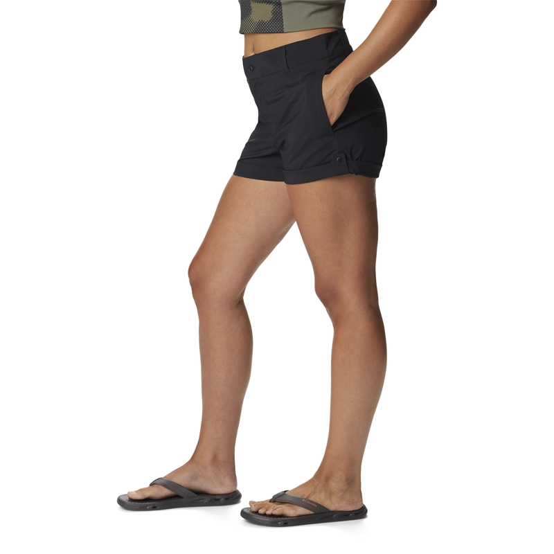 COLUMBIA SHORT COLUMBIA SILVER RIDGE UTILITY NEGRO MUJER