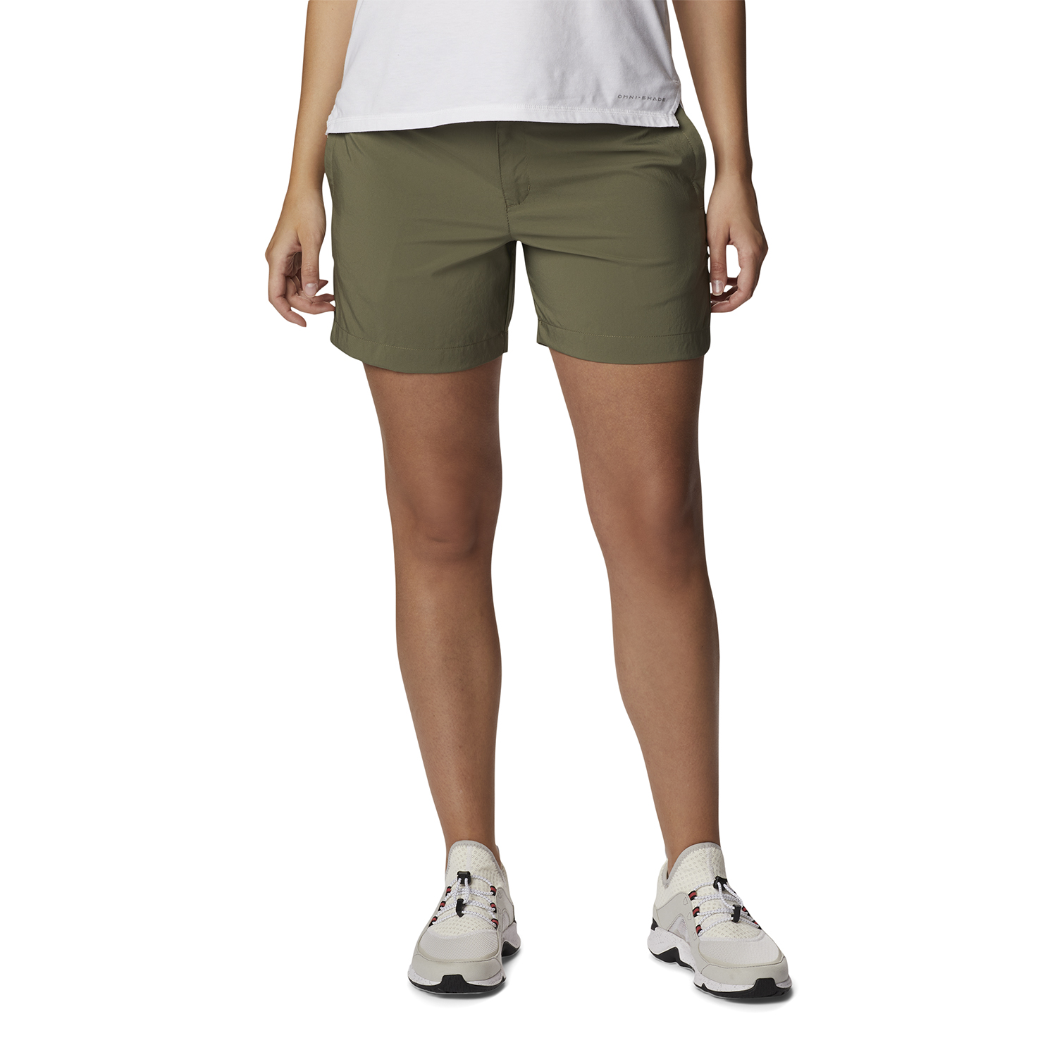 SHORT COLUMBIA SILVER RIDGE UTILITY VERDE MUSGO MUJER - 2