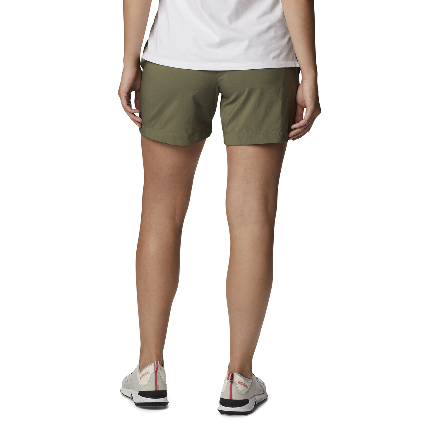 SHORT COLUMBIA SILVER RIDGE UTILITY VERDE MUSGO MUJER - 4