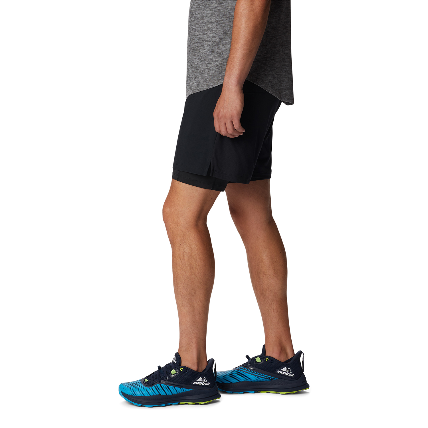 SHORT COLUMBIA M ENDLESS TRAIL SHOR NEGRO HOMBRE - 2