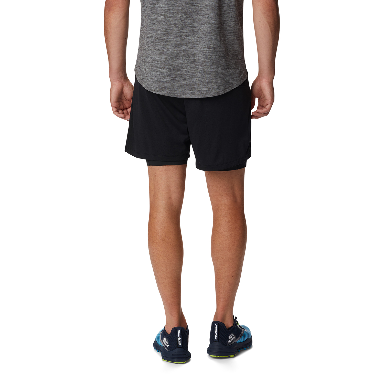 SHORT COLUMBIA M ENDLESS TRAIL SHOR NEGRO HOMBRE - 4