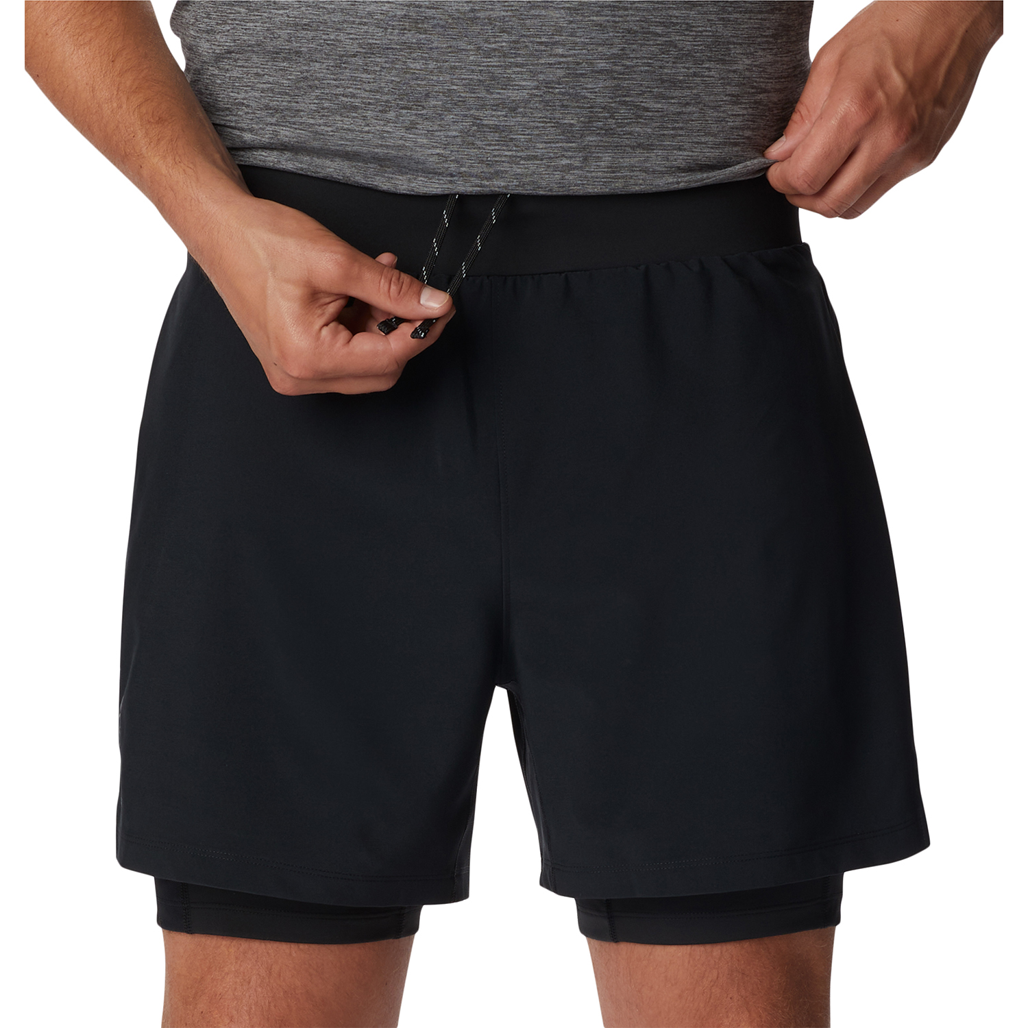 SHORT COLUMBIA M ENDLESS TRAIL SHOR NEGRO HOMBRE - 6