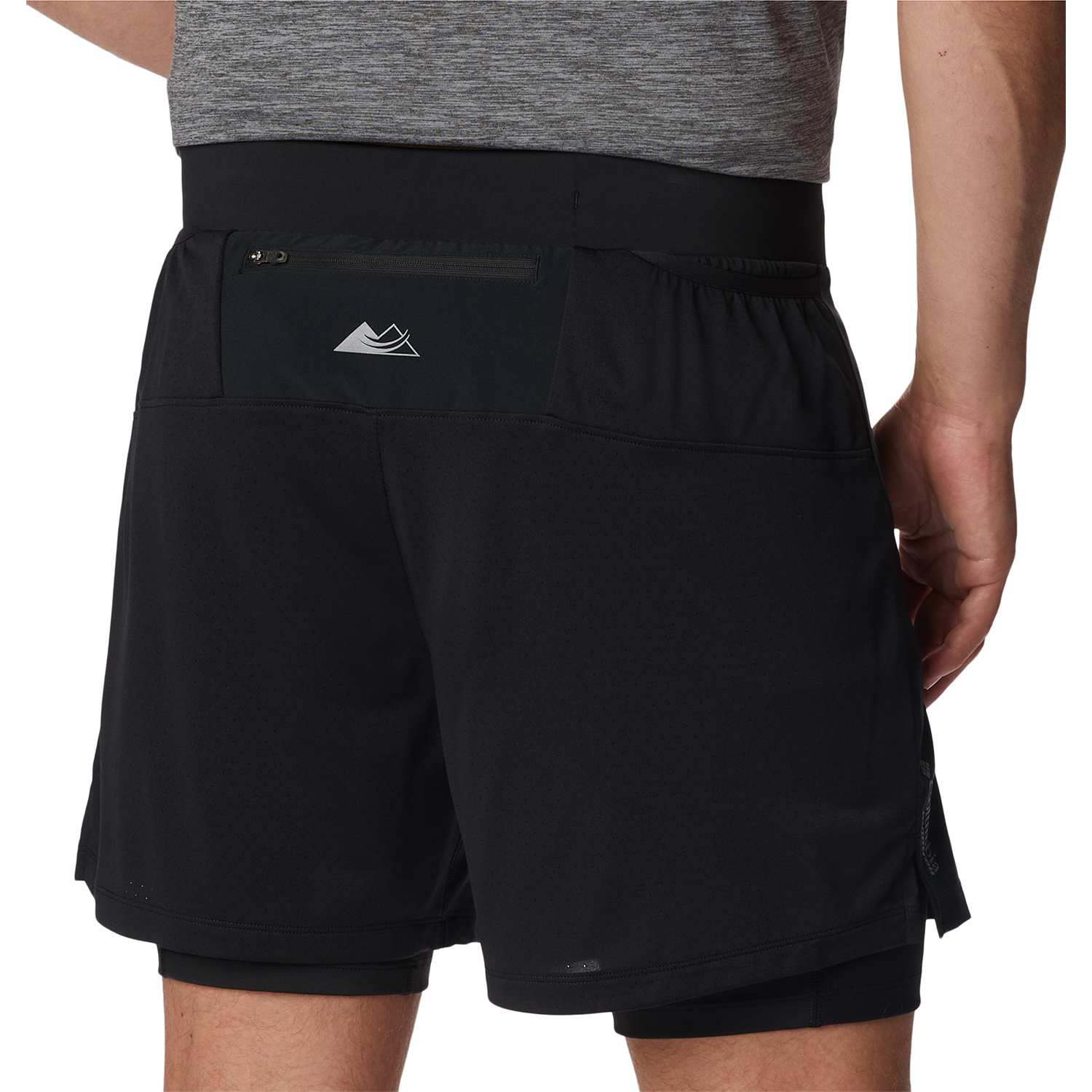 SHORT COLUMBIA M ENDLESS TRAIL SHOR NEGRO HOMBRE - 7