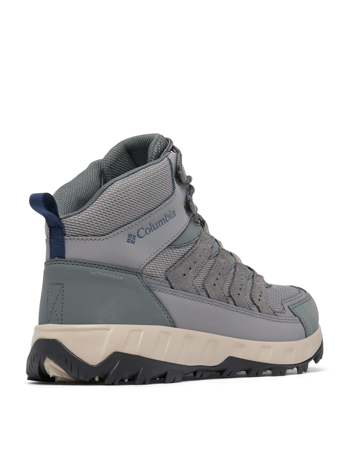 BOTÍN HOMBRE STRATA TRAIL MID WP GRIS COLUMBIA - 7