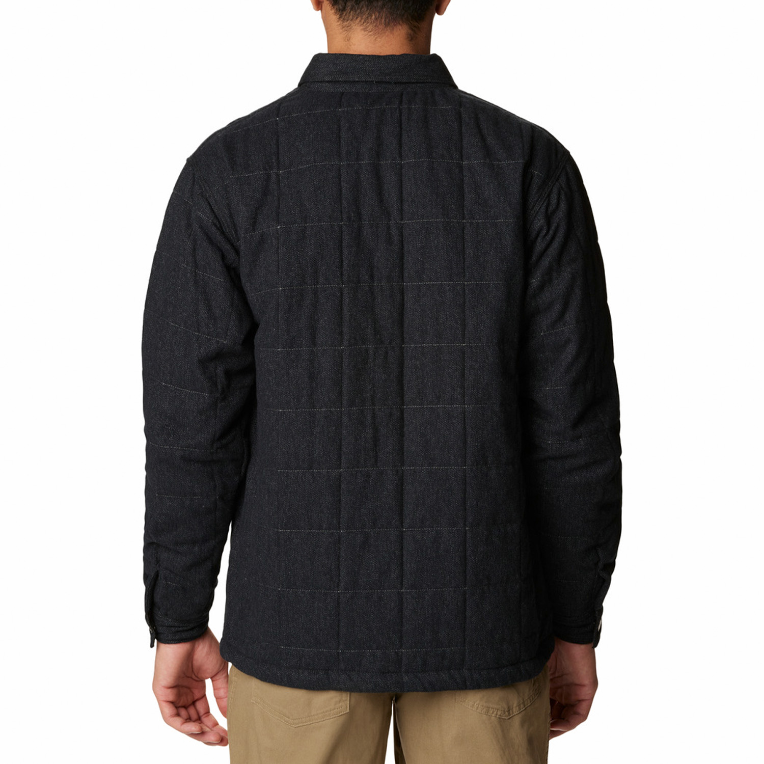 CAMISA HOMBRE LANDROAMER QUILTED NEGRO COLUMBIA - 7