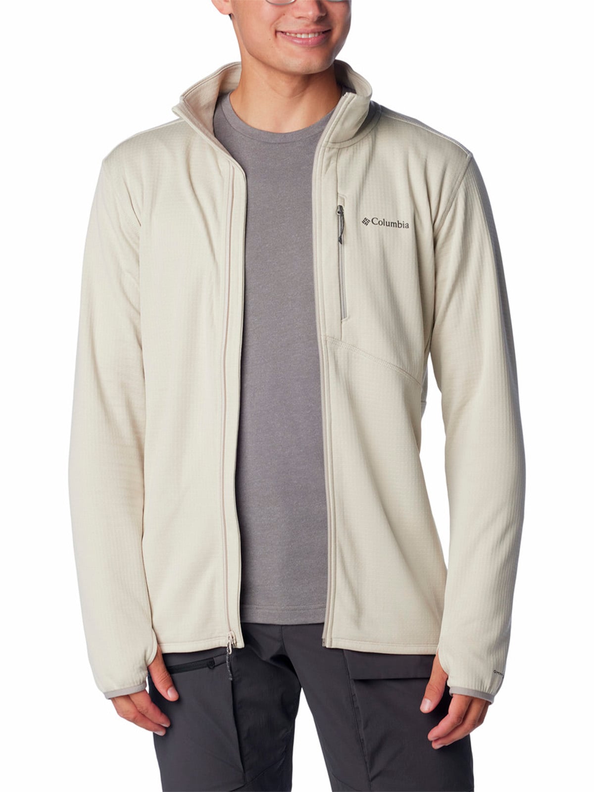 PARKA HOMBRE PARK VIEW FLEECE BEIGE COLUMBIA - 7