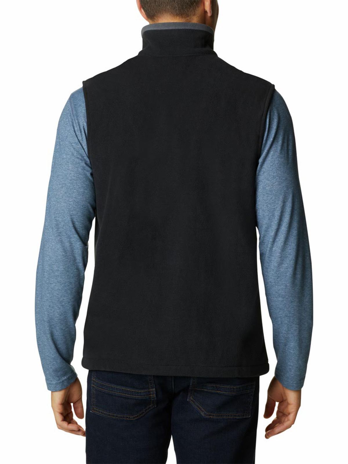 POLAR SIN MANGAS HOMBRE FAST TREK NEGRO COLUMBIA - 6