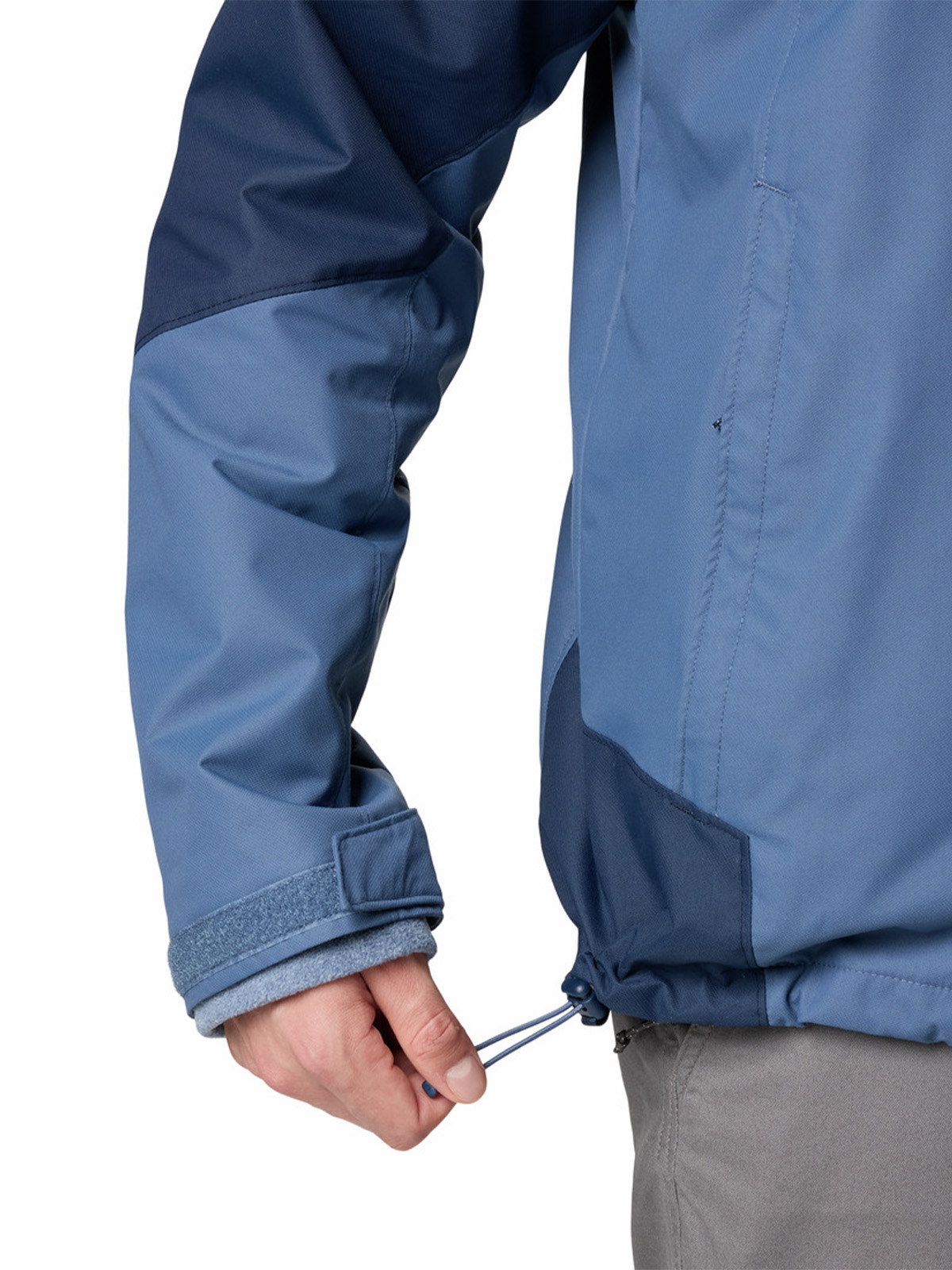 PARKA IMPERMEAB HOMBRE BUGABOO III FLEECE AZUL COLUMBIA - 8