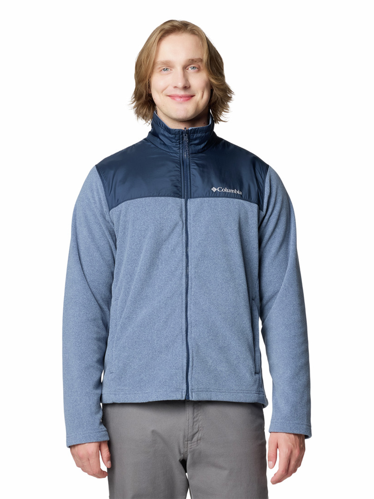 PARKA IMPERMEAB HOMBRE BUGABOO III FLEECE AZUL COLUMBIA - 9