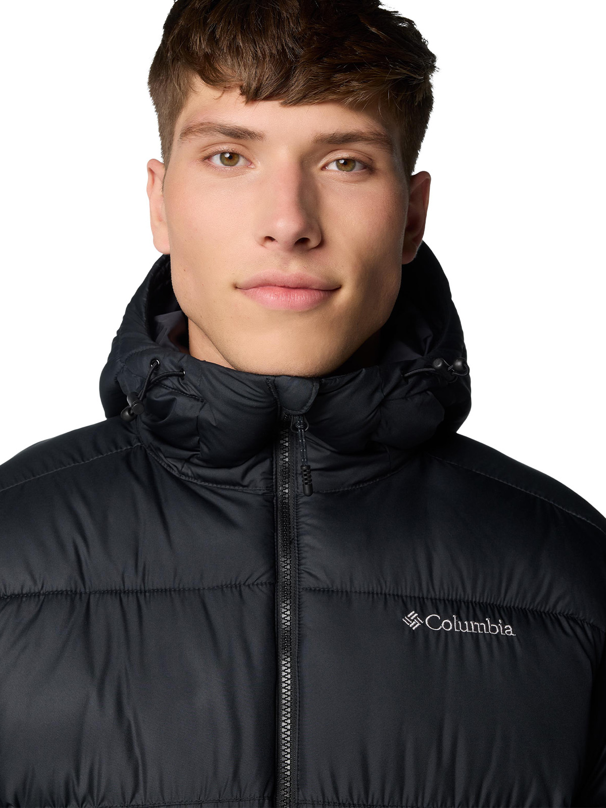 PARKA HOMBRE PIKE LAKE II HOODED NEGRO COLUMBIA - 4