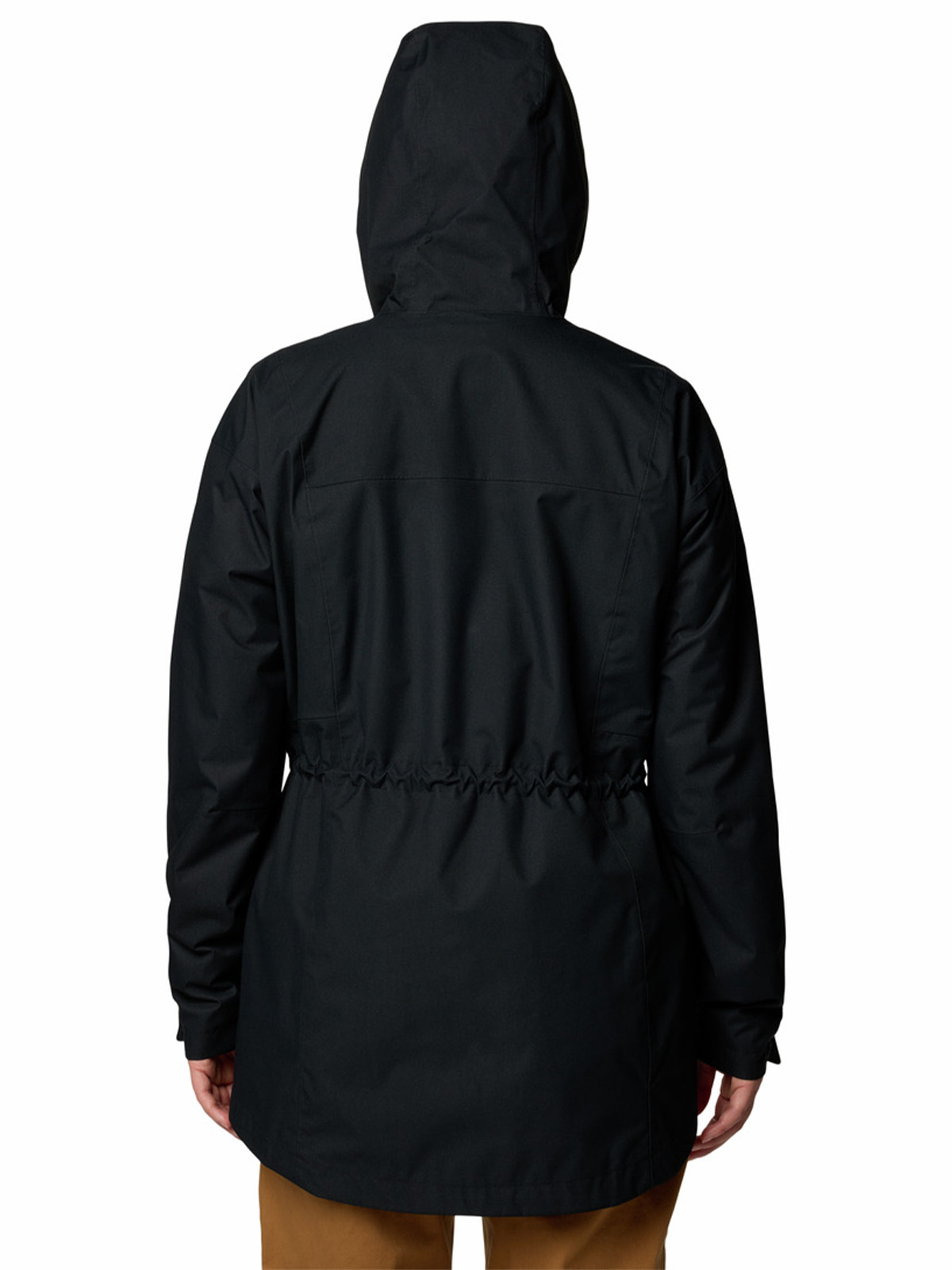CORTAVIENTO IMPERM MUJER HIKEBOUND II LG EN COLOR NEGRO COLUMBIA - 7