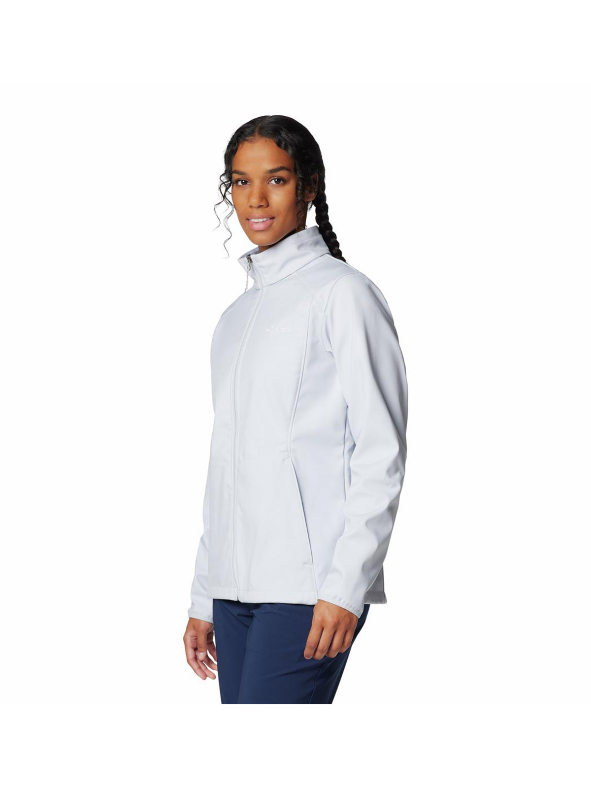 SOFTSHELL MUJER KRUSER RIDGE III GRIS COLUMBIA - 2