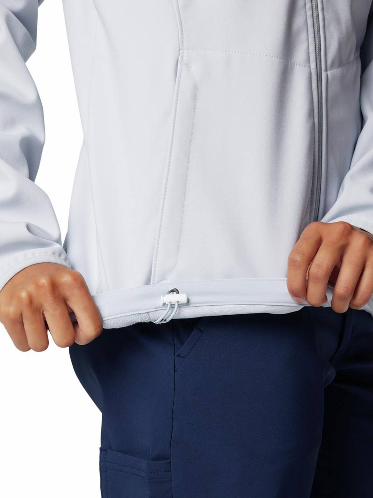 SOFTSHELL MUJER KRUSER RIDGE III GRIS COLUMBIA - 5
