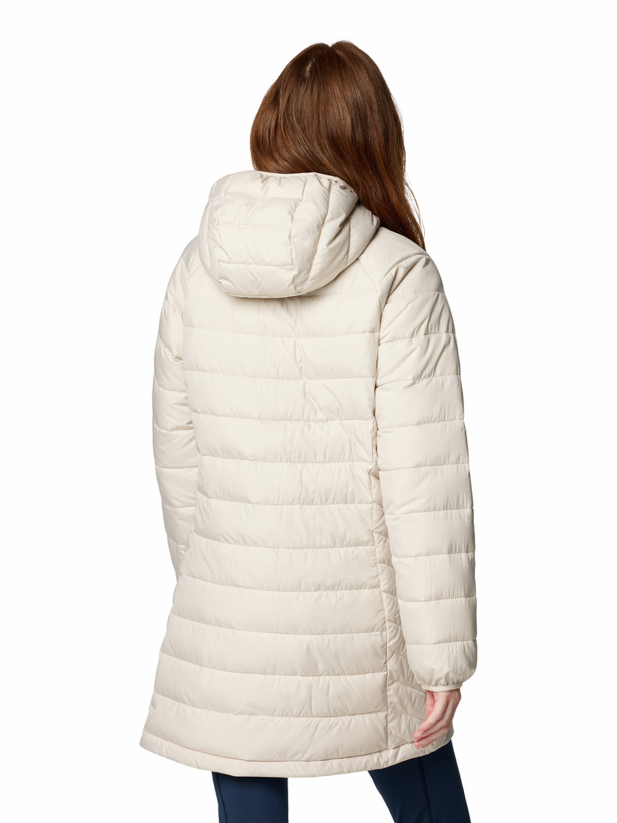 PARKA MUJER POWDER LITE II MID GRIS COLUMBIA - 6