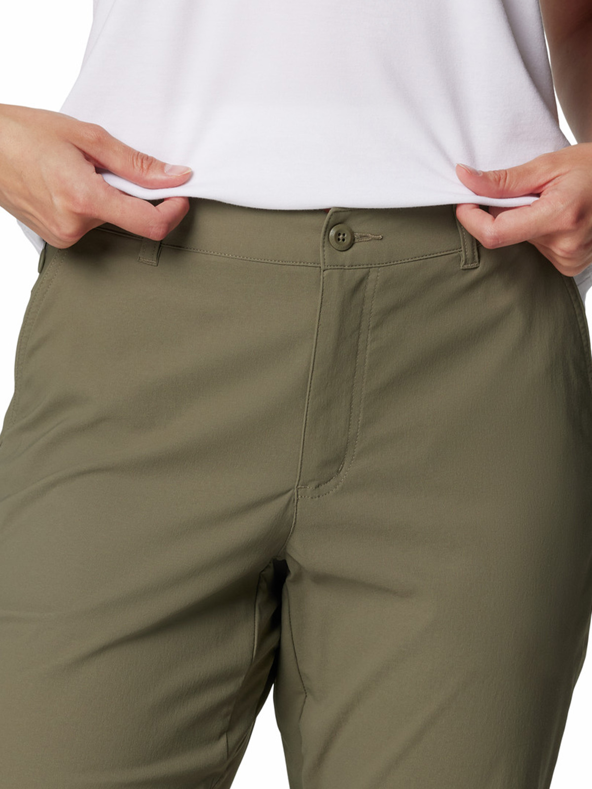 PANTALÓN MUJER LESLIE FALLSLS II VERDE COLUMBIA - 4