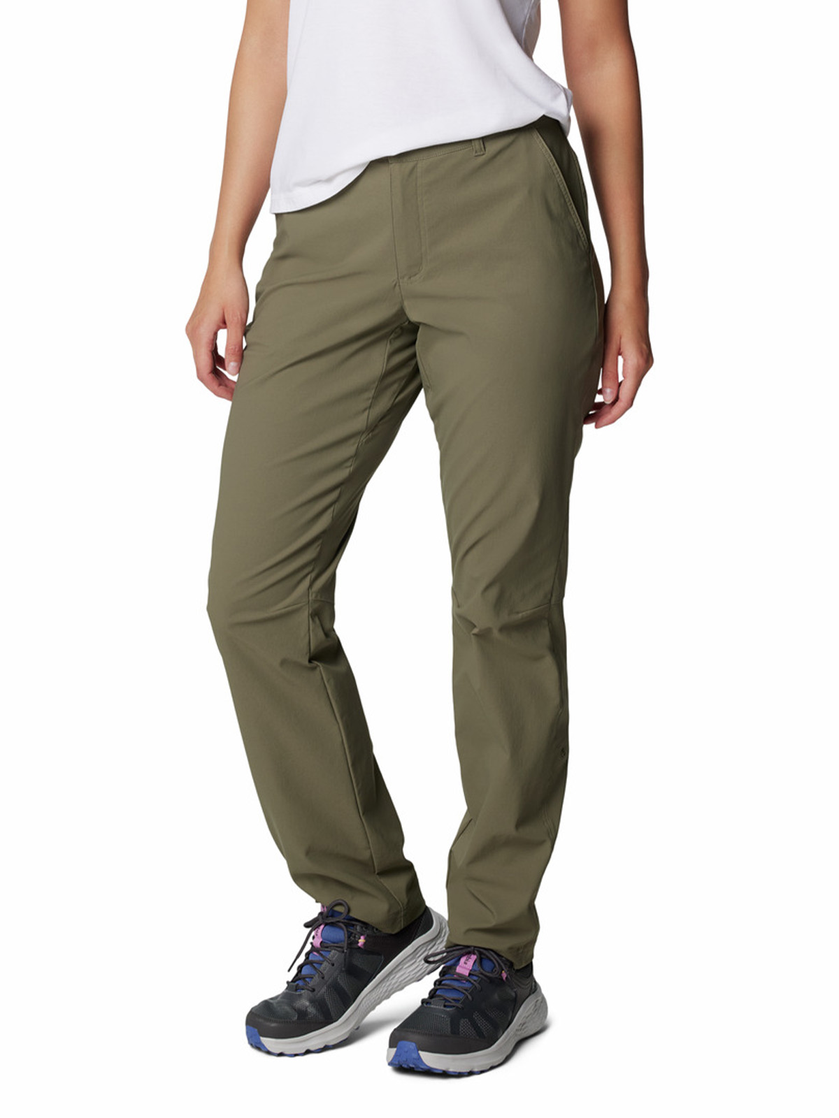 PANTALÓN MUJER LESLIE FALLSLS II VERDE COLUMBIA - 2