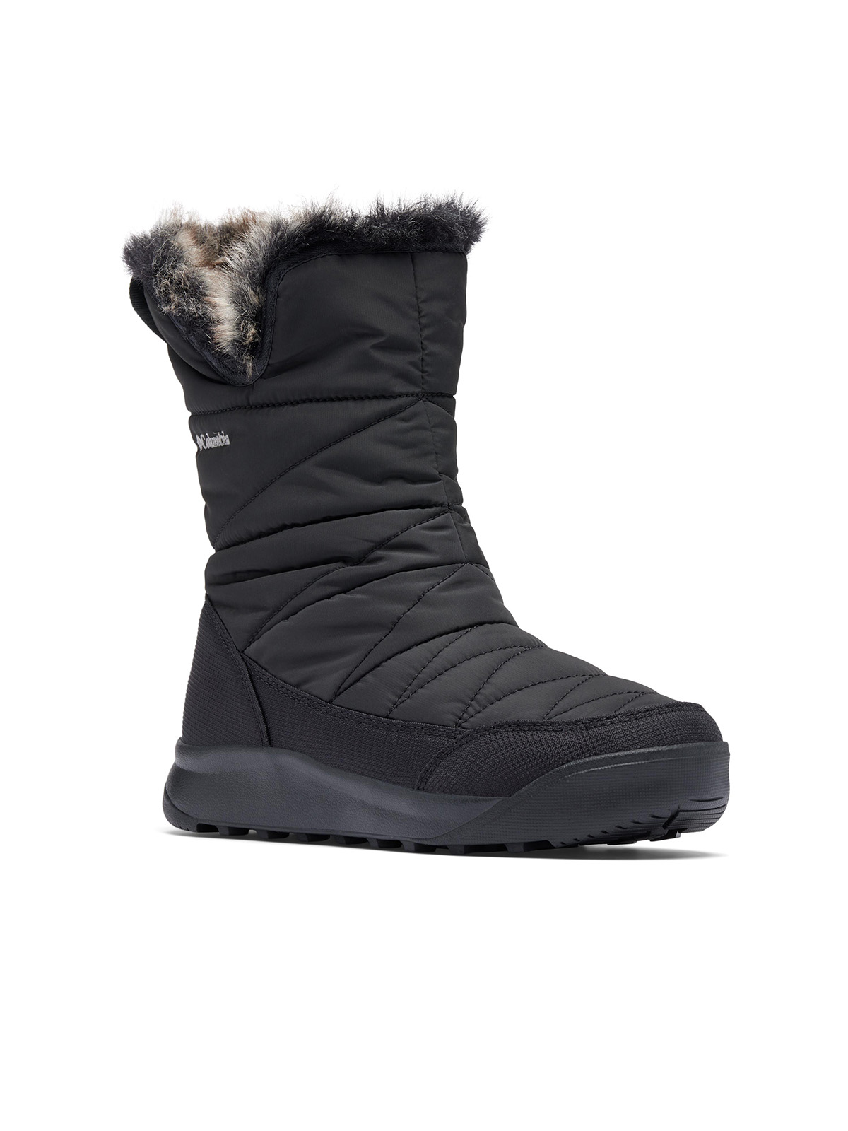 BOTA MUJER MINX SLIP V NEGRO COLUMBIA - 1