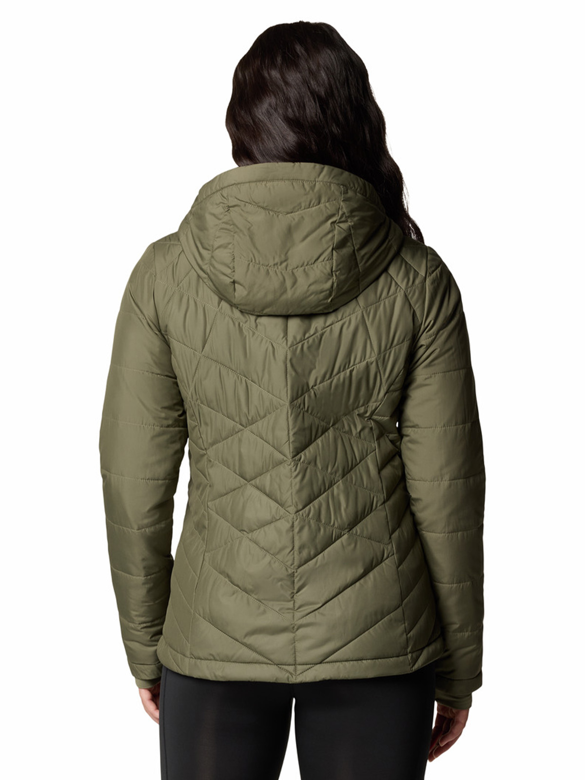 PARKA MUJER HEAVENLY HOODIE GRIS COLUMBIA - 7