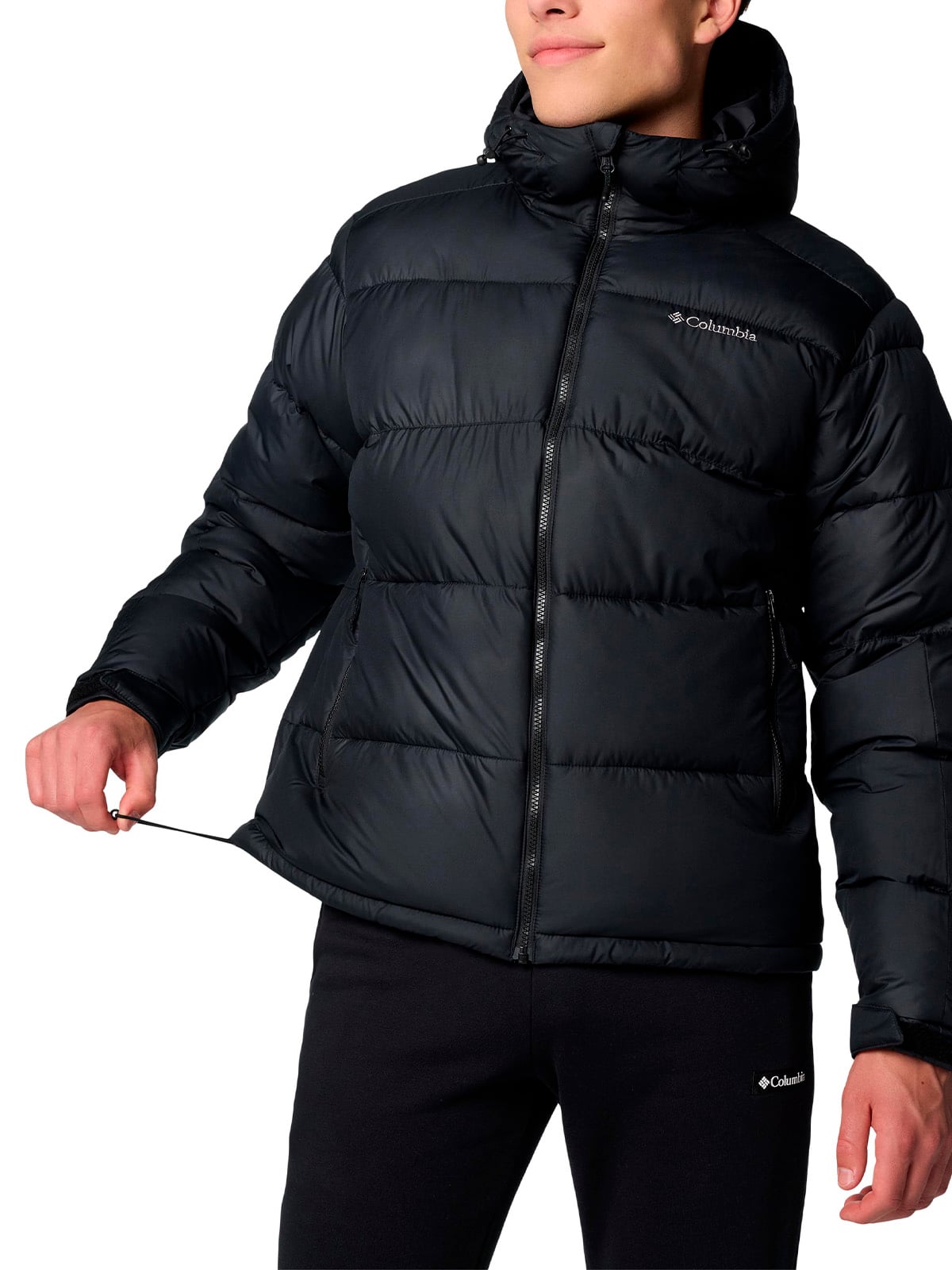PARKA HOMBRE PIKE LAKE II HOODED NEGRO COLUMBIA - 6
