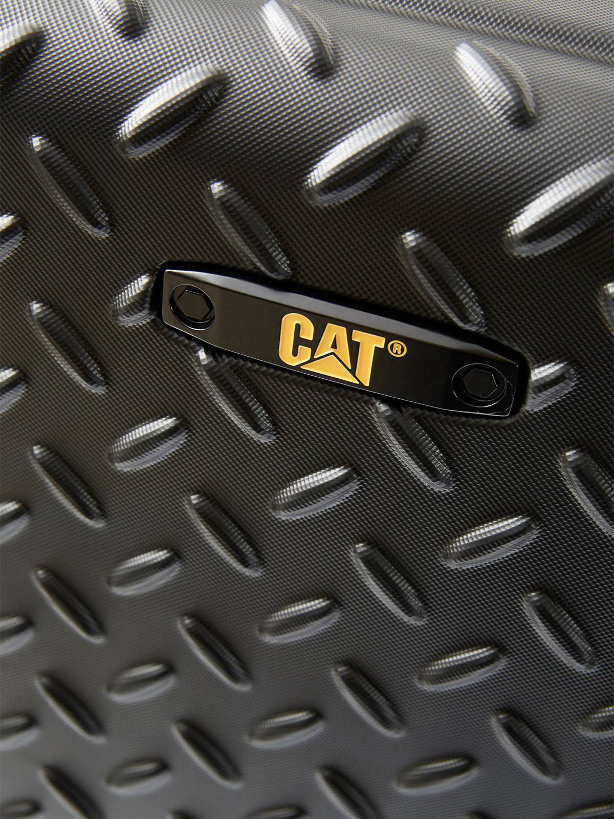MALETA INDUSTRIAL PLATE 24 TROLLEY UNISEX NEGRA CAT - 5