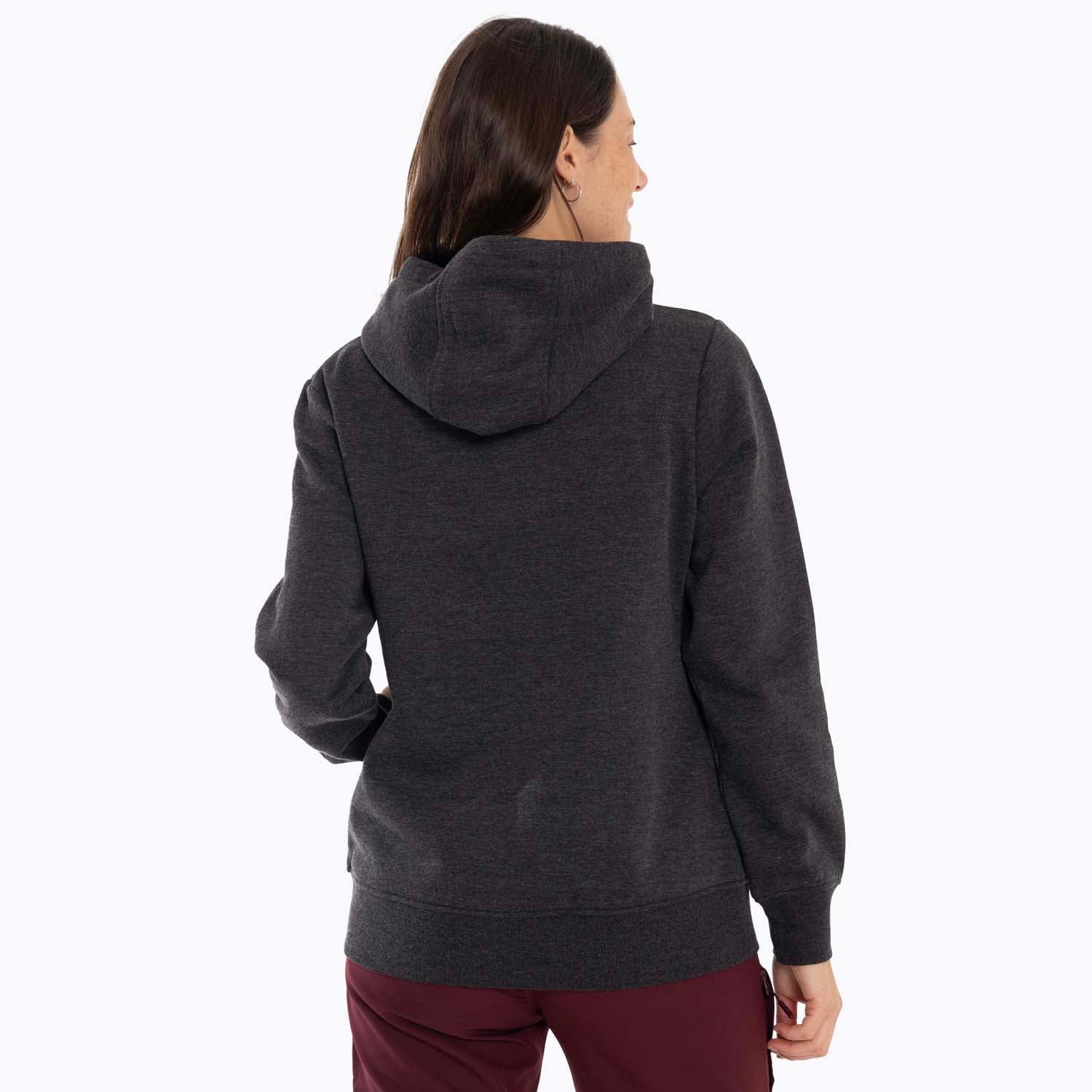 POLERON MUJER ALSEK SWEATSHIRT GRIS OSCURO MERRELL - 4