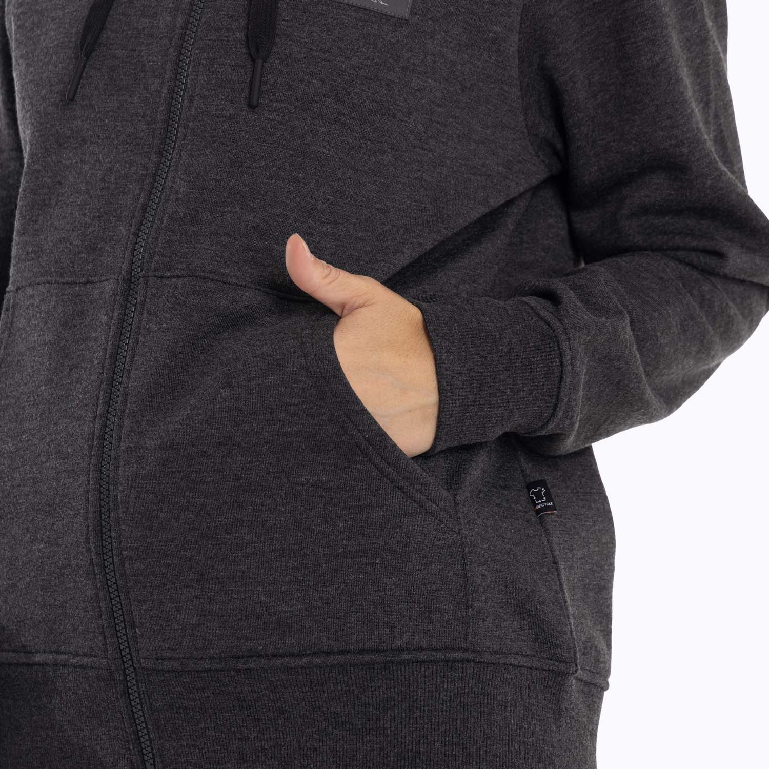 POLERON MUJER ALSEK SWEATSHIRT GRIS OSCURO MERRELL - 9
