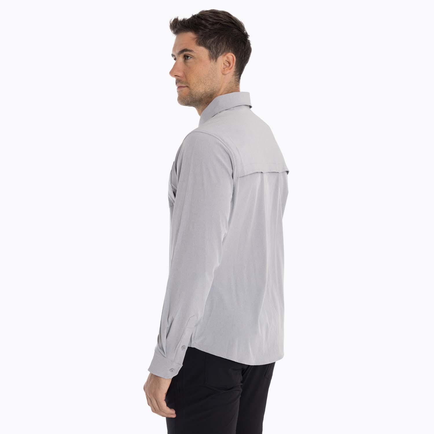 CAMISA HOMBRE CUMBERLAND GRIS CLARO MERRELL - 5