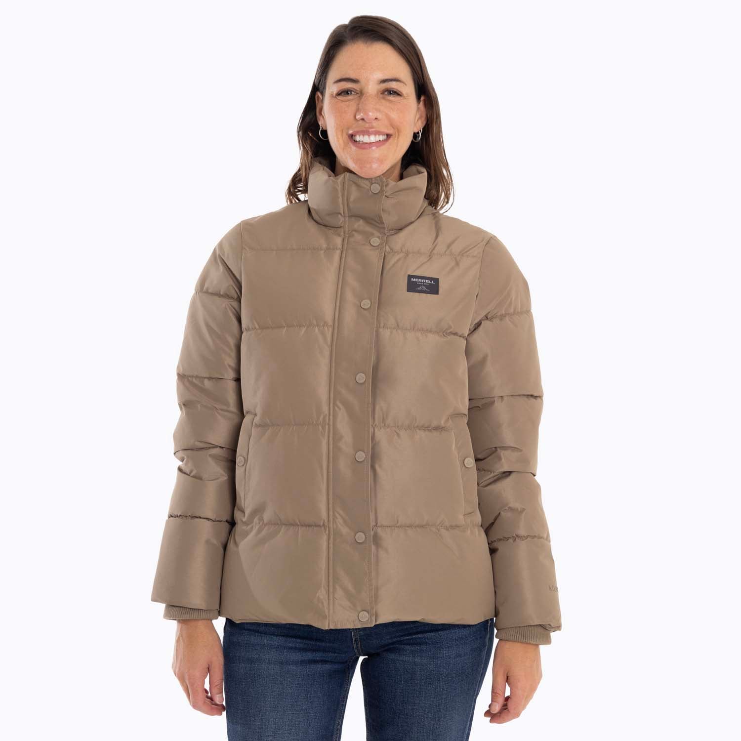 PARKA MUJER PUFFA CAFÉ MERRELL - 1